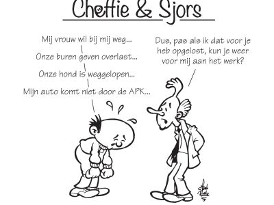 Wie draagt de Rugzak van de werknemer?